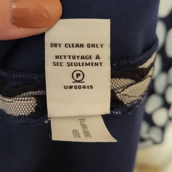 Diane Von Furstenburg beautiful blue dress size 6 - Picture 7 of 8